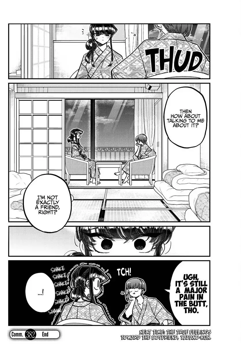 Komi-san wa Komyushou Desu Chapter 382 17